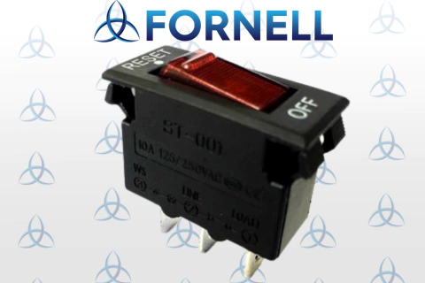 Chave Disjuntor WH-201 10A 250V 3T