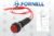Sinalizador LED Olho de Boi 10mm XD8-2 Vermelho