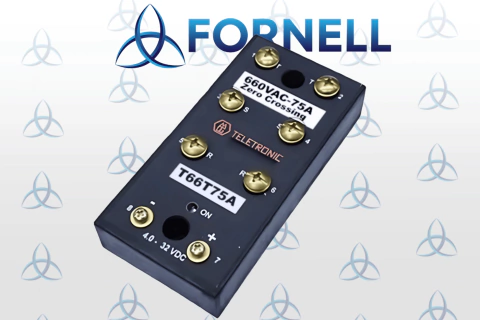 Relé Estado Sólido Trifasico T66T75A 75A 660VAC - comprar online