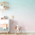 Ambiente decorado com o Painel de Parede Textura Degradê Rosa e Azul - Coleção Enfant - ATE021 | Tamanho Personalizado - Venda Sob Medida | Cola Grátis - Ciça Braga