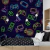 Quarto infantil decorado com o Painel de Parede Gamer Colorido - Coleção Enfant - ATE032 | Tamanho Personalizado - Venda Sob Medida | Cola Grátis - Ciça Braga