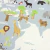 Mais detalhes do Painel de Parede Mapa Mundi Animais - Coleção Enfant - ATE040 | Tamanho Personalizado - Venda Sob Medida | Cola Grátis - Ciça Braga