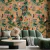 Ambiente decorado com o Painel de Parede Natureza e Animais - Coleção Personnalité - ATP044 | Tamanho Personalizado - Venda Sob Medida | Cola Grátis - Ciça Braga