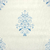 Papel de Parede Colonial com Textura Azul  e Off-White - 10 metros | 1050402 - Ciça Braga