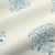 Efeito do Papel de Parede Colonial com Textura Azul  e Off-White - 10 metros | 1050402 - Ciça Braga