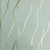 Papel de Parede Linhas Verde Chá Brilho Metálico Dourado Vinílico Lavável - Coleção Enchantment - 10 metros | 120103 - Ciça Braga