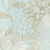Papel de Parede Floral Azul Claro e Tons de Bege Brilho Vinílico Lavável - Coleção Enchantment - 10 metros | 121202 - Ciça Braga