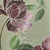 Ondas do Papel de Parede Floral Vinho e Bege Brilho Metálico Vinílico Lavável - Coleção Enchantment - 10 metros | 121204 - Ciça Braga
