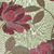 Papel de Parede Floral Dourado e Bordô Brilho Vinílico Lavável - Coleção Enchantment - 10 metros | 121205 | Cola Grátis - comprar online
