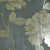 Papel de Parede Floral Azul Chumbo e Prata Velho Brilho Metálico Vinílico Lavável - Coleção Enchantment - 10 metros | 121206 - Ciça Braga