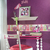 Foto Ambiente com o Faixa de Papel de Parede Líder de Torcida Branco, Rosa e Roxo - Coleção Girl Power 3994 | 4,57 metros | Cola Grátis - Ciça Braga