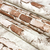 Papel de Parede Tijolinho Demolição Vermelho e Cinza - Coleção New Rustic - 3031 - 9,50 metros | Cola Grátis - loja online