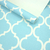 Detalhes do Papel de Parede Geométrico Azul Tiffany para Decoração de Lavabo - Coleção Abracadabra - 181125 - 9,50 metros | Cola Grátis