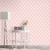 Sala decorada com Papel de Parede Geométrico Rosa para Decoração Romântica de Sala - Coleção Abracadabra - 181126 | 9,50 metros | Cola Grátis