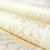 Zoom  do Papel de Parede Listras com Arabescos Bege Claro Com Brilho - Importado Lavável - Império Trinity | 190433