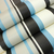 Efeito do Papel de Parede Infantil Listrado Azul, Preto e Cinza - Coleção Algodão Doce - 190954BB - 9,50 metros | Cola Grátis