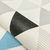 Papel de Parede Geométrico Triângulos Azul, Cinza e Preto 190955 | 9,50 metros | Cola Grátis - Ciça Braga Papel de Parede