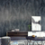 Papel de Parede Animal Print Cinza com Brilho Glitter - Coleção Metropolis 3 301105 S | 10 metros | Cola Grátis