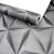 Papel de Parede Geométrico 3D Cinza com Brilho Delicado para Decoração de Quarto - Coleção Lord II - 360104 | 9,50 metros | Cola Grátis