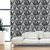 Sala decorada com Papel de Parede Geométrico 3D Cinza com Leve Brilho para Decoração de Sala - Coleção Lord II - 360104 | 9,50 metros | Cola Grátis