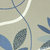 Papel de Parede Folhas Tons de Azul e Bege Acinzentado -  Tropical Texture - Importado Lavável | TRT-390605 - Ciça Braga