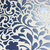 Brilho e detalhes do Papel de Parede Arabesco Azul Marinho - 10 metros | 45011 - Ciça Braga