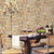 Sala de jantar decorada por Papel de Parede Antigo Bege e Colorido - Memories - Importado Lavável | 56173 - Ciça Braga