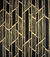 Mais detalhes do Papel de Parede Geométrico Marrom Escuro e Bege para Decoração de Lavabo - Coleção Lord II - 66081L | 9,50 metros | Cola Grátis