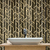 Lavabo decorado com Papel de Parede Geométrico Marrom Escuro e Bege para Decoração de Lavabo - Coleção Lord II - 66081L | 9,50 metros | Cola Grátis