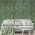 Sala decorada com Papel de Parede Geométrico Estilizado Verde - Coleção Lord II - 66083 | 9,50 metros | Cola Grátis