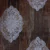 Detalhes do Papel de Parede Colonial Mandalas de Renda Efeito Manchado Marrom Escuro - Coleção Lord II - 66122 | 9,50 metros | Cola Grátis