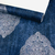 Papel de Parede para Lavabo Mandalas Azul e Prata - Coleção Lord II - 66127 | 9,50 metros | Cola Grátis - comprar online