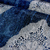 Efeito do Papel de Parede Mandalas Efeito Manchado Azul e Prata - Coleção Lord II - 66127 | 9,50 metros | Cola Grátis
