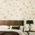 Papel de Parede Floral Rosa Aquarelado - 10 metros | 811004 na internet