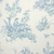 Detalhes do Papel de Parede Toile de Jouy Azul - 10 metros | 811024 - Coleção Fragrant Roses | Cola Grátis - Ciça Braga