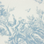 Mais detalhes da estampa do Papel de Parede Toile de Jouy Azul - 10 metros | 811024 - Coleção Fragrant Roses | Cola Grátis - Ciça Braga