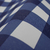 Detalhes da estampa do Papel de Parede Xadrez Vichy Azul Escuro - Estampa Média - Coleção Doce Estilo 82021 | 10 metros | Cola Grátis - Ciça Braga