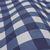 Detalhes da estampa do Papel de Parede Xadrez Vichy Azul Escuro - Estampa Pequena - Coleção Doce Estilo 82182 | 10 metros | Cola Grátis - Ciça Braga