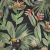 Papel de Parede Folhas e Tucanos Verde e Preto - Coleção Flora 84889 | 10 metros | Cola Grátis - Ciça Braga