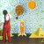 Decoração com o Papel de Parede Árvore dos Desejos Azul Claro e Verde - Play - Importado Lavável | 97614  (Italiano) - Ciça Braga