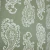 Mais detalhes do Papel de Parede Paisley Branco e Verde - Coleção Brisa do Mar BDM-41 | 10 metros | Cola Grátis - Ciça Braga
