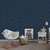Decoração de quarto infantil usando Papel de Parede Infantil Céu Azul Marinho - Coleção Fofura Baby 4025 | 10 metros | Cola Grátis - Ciça Braga