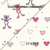 Decoração usando Papel de Parede Corações Rosa e Roxo com Glitter 4058 e Papel de Parede Ursinhos Rosa e Roxo 4052 - Coleção Fofura Baby | 10 metros | Cola Grátis - Ciça Braga
