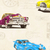 Papel de Parede de Carros Bege e Colorido - 10 metros | 223301 - Ciça Braga