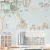Detalhes do quarto infantil decorado com Painel de Parede Animais, Estrelas e Balões - Coleção Memórias de Infância - MI201010 | Tamanho Personalizado - Venda por Metro Quadrado | Cola Grátis