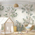 Ambiente decorado com o Painel de Parede Floresta Infantil - Coleção Memórias de Infância - MI201011 | Tamanho Personalizado - Venda por Metro Quadrado | Cola Grátis - Ciça Braga