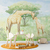 Ambiente decorado com o Painel de Parede Safari Girafas - Coleção Memórias de Infância - MI201021 | Tamanho Personalizado - Venda por Metro Quadrado | Cola Grátis - Ciça Braga