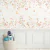 Ambiente decorado com o Painel de Parede Borboletas e Flores Off-White - Coleção Memórias da Infância - MI201033 | Tamanho Personalizado - Venda por Metro Quadrado | Cola Grátis - Ciça Braga