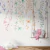 Ambiente decorado com o Painel de Parede Cortina de Flores Infantil - Coleção Memórias de Infância - MI201044 | Tamanho Personalizado - Venda por Metro Quadrado | Cola Grátis - Ciça Braga