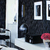 Sala decorada por Papel de Parede Listras Estilizadas Cinza Escuro Azulado e Prata - 10 metros | 781508 - Ciça Braga